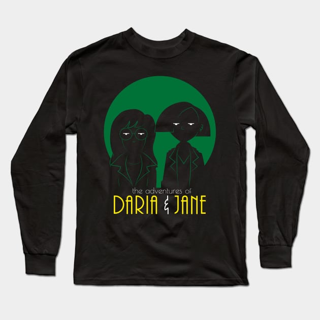 The Adventures of Daria and Jane Long Sleeve T-Shirt by Oneskillwonder